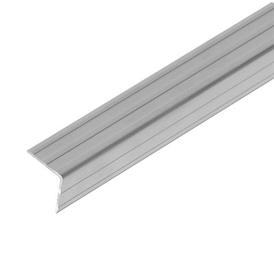 Perfil De Aluminio En L (ángulo) - 2m De Largo, 2mm De Espesor, Color Blanco RAL 9016 - Para Protección De Bordes